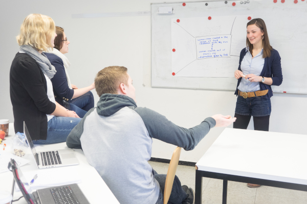 Symbolfoto Präsentationsfähigkeit