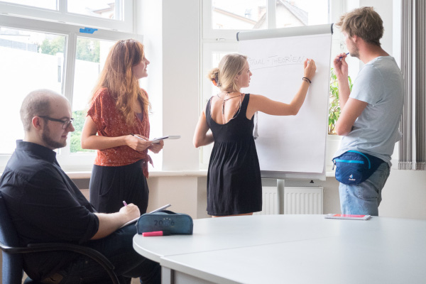 Symbolfoto Präsentationsfähigkeit
